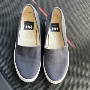 Helly Hanson Women's Slip On Shoes 6.5 Wide Canvas Brand New